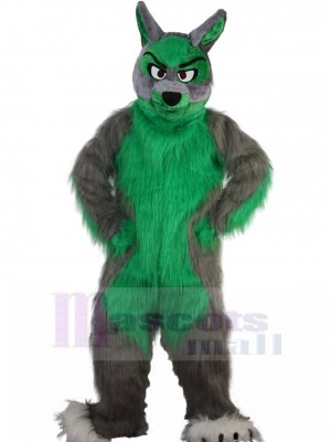 Wolf mascot costume