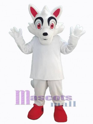 Wolf mascot costume
