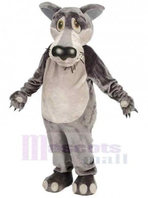 Wolf mascot costume