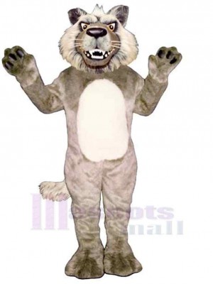 Wolf mascot costume