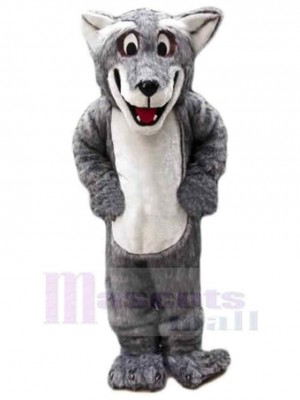 Wolf mascot costume