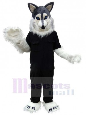 Wolf mascot costume