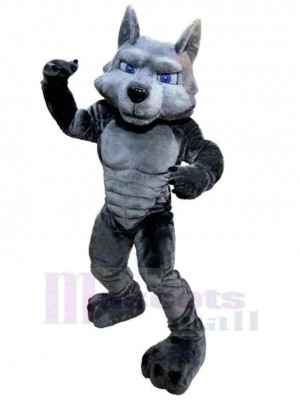 Wolf mascot costume