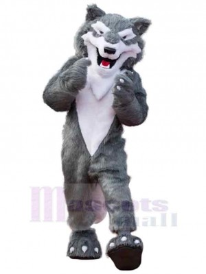 Wolf mascot costume