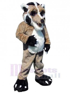 High Quality Brown Wolf Mascot Costume Animal Adult