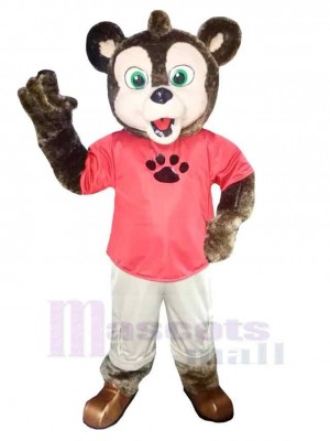 Wolf mascot costume