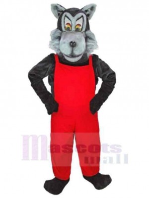 Wolf mascot costume