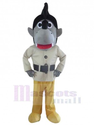 Wolf mascot costume