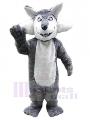 Wolf mascot costume