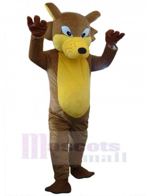 Wolf mascot costume