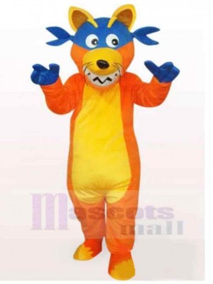 Wolf mascot costume