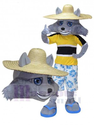 Leisure Wolf Mascot Costume Animal Adult