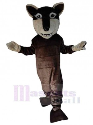 Wolf mascot costume