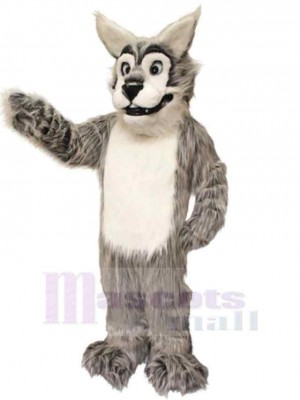 Leroy Gray Wolf Plush Mascot Costume Animal