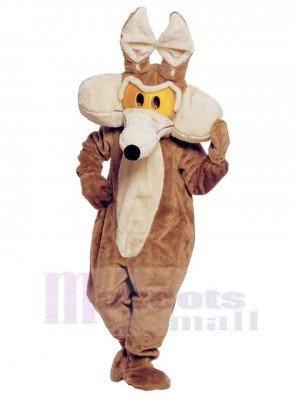 Wolf mascot costume