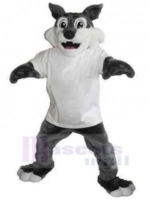 Wolf mascot costume