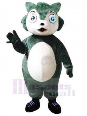 Wolf mascot costume