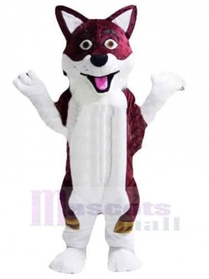 Red Wolf Fancy Dress Mascot Costume Animal