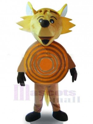 Wolf mascot costume