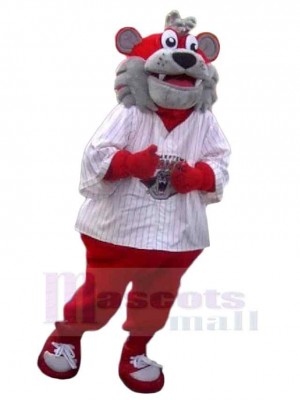 Funny Red Tiger Mascot Costume Animal