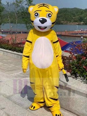 Tiger mascot costume