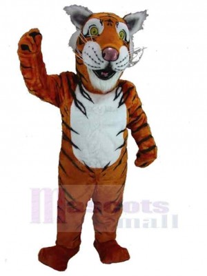 Slim Tiger Mascot Costume Animal