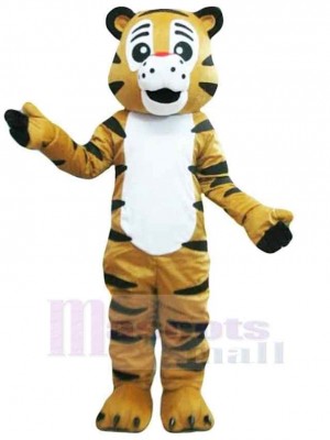 Cute Young Tiger Mascot Costume Animal