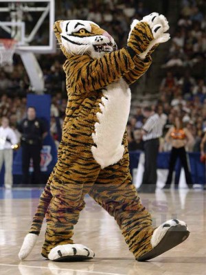 Tiger mascot costume