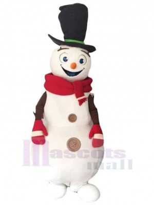 High Quality Snowman Mascot Costume Cartoon