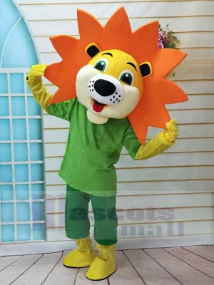 Lion mascot costume
