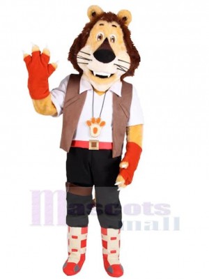 Lion mascot costume