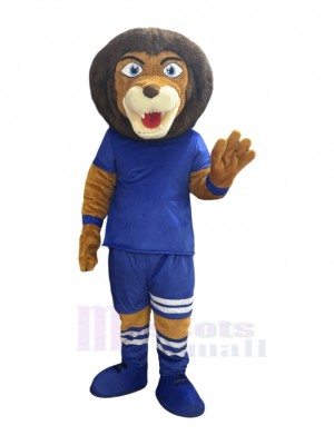 Football Player Lion Mascot Costume Animal