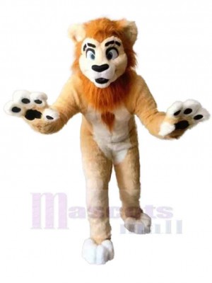 Lion mascot costume