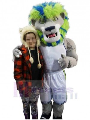 Lion mascot costume