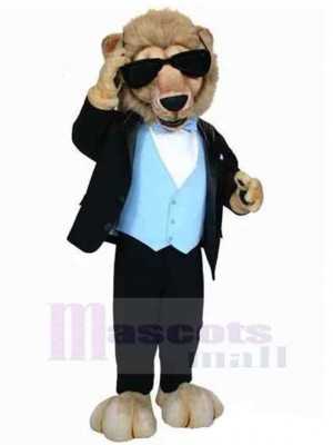 Handsome Cool Lion Mascot Costume Animal Adult