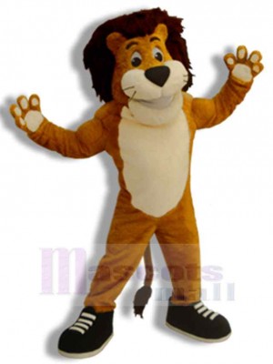 Cute Chambersburg Lion Mascot Costume Animal