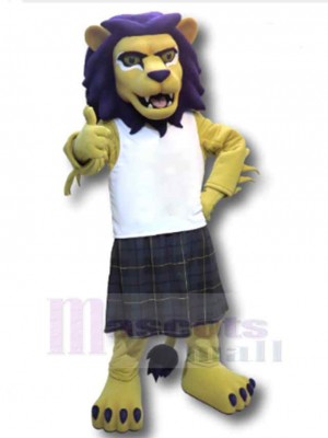 Strong Highlander Lion Mascot Costume Animal