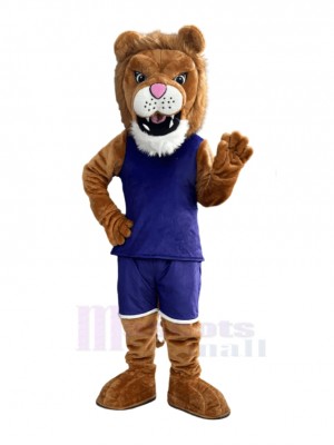 Fierce Lion Mascot Costume Adult