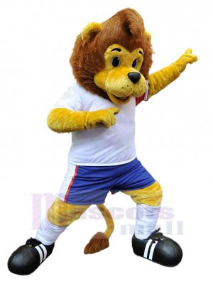 Lion mascot costume