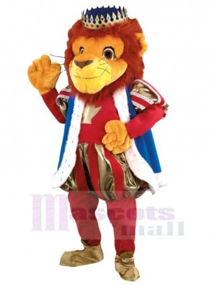 Luxury King Lion Mascot Costume Animal