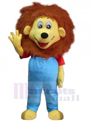 Lion mascot costume