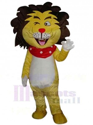 Lion mascot costume