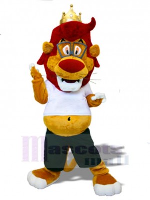 Lion mascot costume