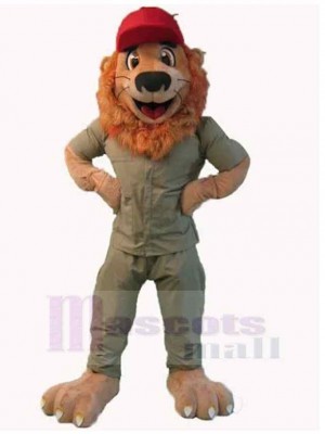 Lion mascot costume