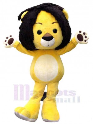 Small Eyes Baby Lion Mascot Costume Animal