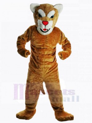 Leopard mascot costume