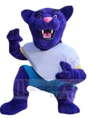 Leopard mascot costume
