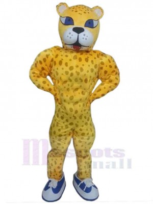 Leopard mascot costume