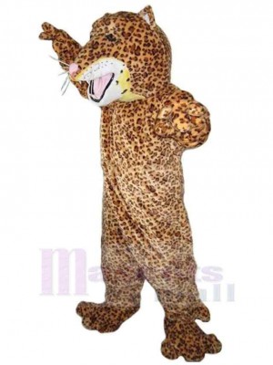 Leopard mascot costume