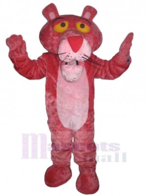 Amazing Pink Panther Mascot Costume Animal